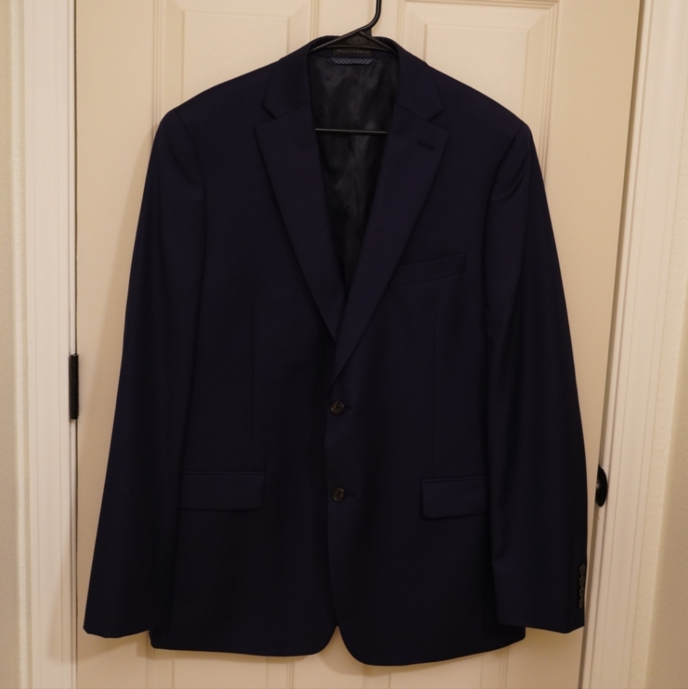 Ralph Lauren Navy Two-Button Sport Coat